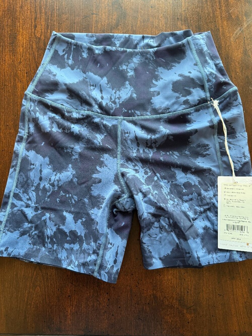 TAVI Blue Floral High-Waisted Leggings – NWT